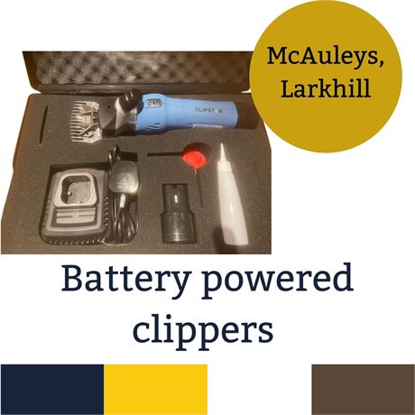 Battery Powered Clippers